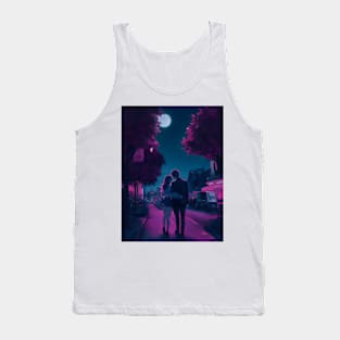 Anime lovers couple valentines night Tank Top